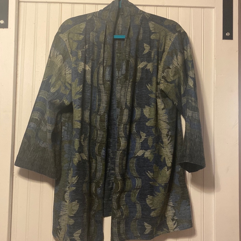 Lg jacket green blue perfect condition